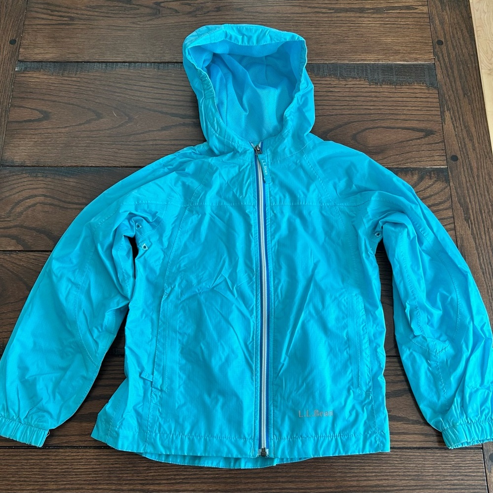 L.L. Bean Kids Aqua Raincoat